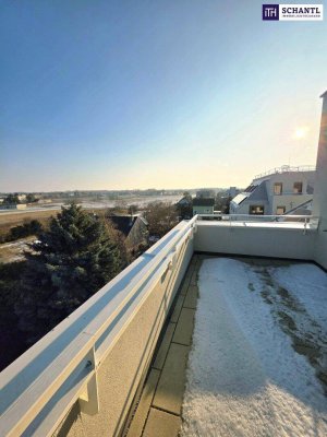 WOW - Ab ins Dachgeschoss mit 3 Terrassen! Klimaaktiv Bronze! Lichtdurchflutet + Perfekte Raumaufteilung + Hochwertige Ausstattung + Nachhaltig! TOP Neubau-Projekt mit naturnahen Gewässern ums Eck!