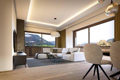 Exklusives Wohnen über den Dächern von St. Johann in TirolDachgeschosswohnung mit 40 m² Terrasse