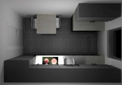 Günstige, frisch renovierte 2-Zimmer-Wohnung, Einbauküche und PKW Stellplatz möglich
