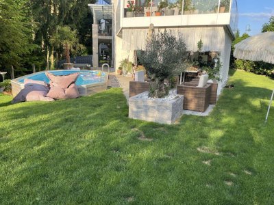 Private Gartenresidenz mit Pool &amp; Whirlpool – Luxus im Zentrum von Kalsdorf!