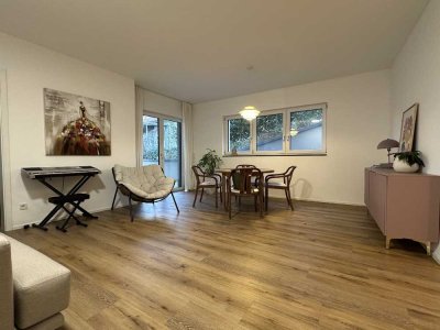 Neuwertige schöne 3-Zimmer-Erdgeschosswohnung mit Terrasse und Gartennutzung in Bonn-Poppelsd
