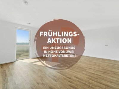 Einrichtungszuschuss bei Einzug in Höhe von 2 Nettokaltmiete! 2-Zimmer Neubauwohnung