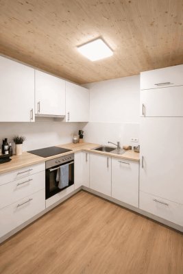 44 m2 Neubau-Gartenwohnung inkl. Tiefgaragenplatz in der Friedensstraße