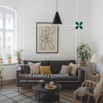 Stilvolle 2-Zimmer-Altbauwohnung mit 73,21 m² und geplanter Balkon