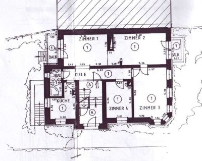 Stilvolle 4-Zimmer-Hochparterre-Wohnung mit Garten, Balkon und zusätzlichem Hobbyraum in Durlach