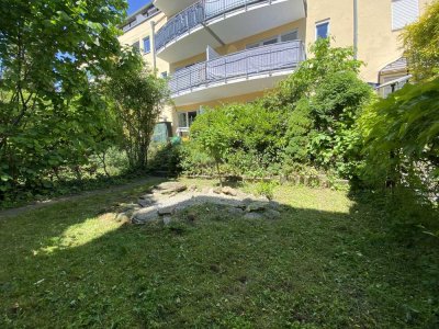 Sonnige 2-Zimmerterrassen-Wohnung  barrierefrei in Straubing mit Garten