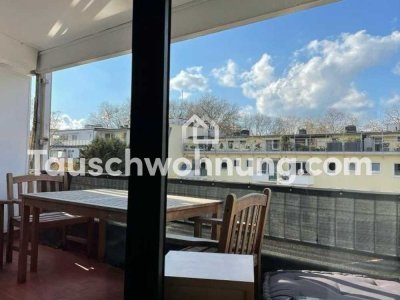 Tauschwohnung: Tausche 1 Zimmerwohnung in Lindenthal mit großem Balkon
