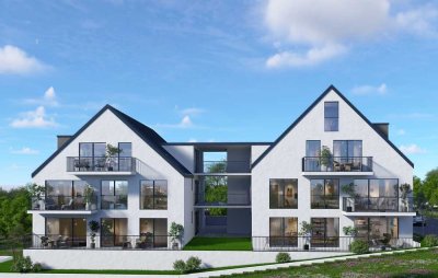 Exklusives Wohnerlebnis in Kirchhausen: Moderne 2,5-Zimmer Neubauwohnung in erstklassiger Wohnlage