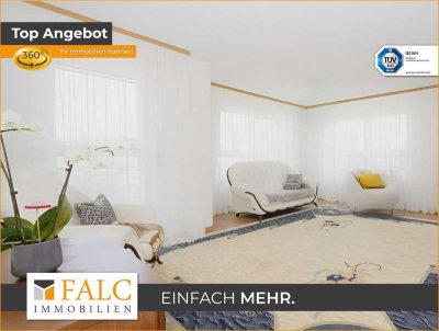 Großzügige 4-Zimmer-Wohnung im 3. OG mit Balkon und schönem Ausblick - FALC Immobilien Heilbronn