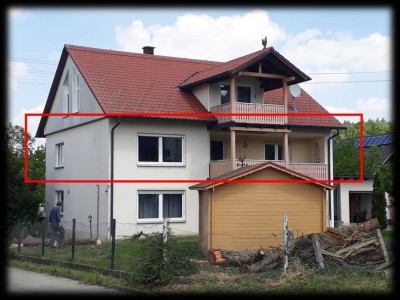 Obergeschoss Wohnung in Boos zu vermieten!