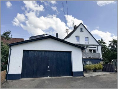 Rückzugsort mit Raumgefühl - Einfamilienhaus mit Doppelgarage in Söhnstetten