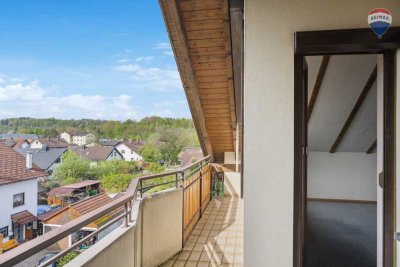Charmante 1-Zimmer-Wohnung mit Balkon und Weitblick!