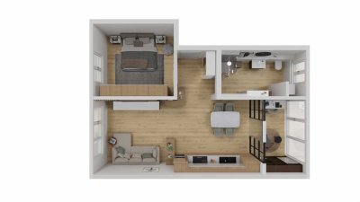 Neubau-Erstbezug – Hochwertige 2-Zi.-Whg. in begehrter Innenstadtlage