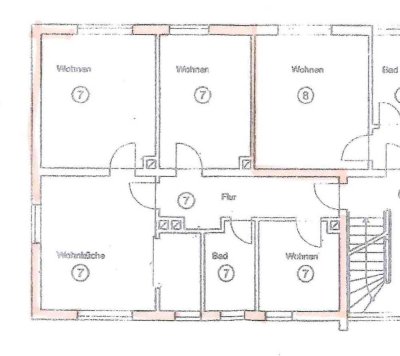Schöne, absolut ruhige 3 1/2 Zimmer-Wohnung in Regensburg-Uninähe