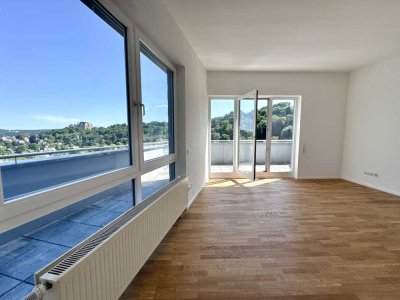 Maisonette-Wohnung mit Schlossblick – stilvolles Wohnen auf zwei Ebenen