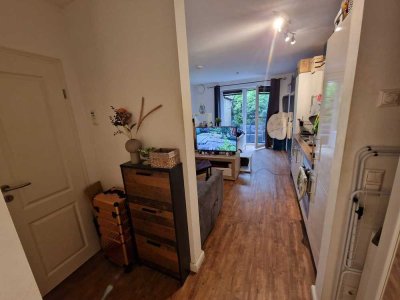 1-Zi.-Wohnung EG mit Terrasse kl. Garten