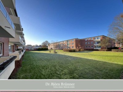 Bestens geschnitten, herrlich ruhig, sonniger Süd-Balkon zum Garten und Kfz-Stellplatz am Haus