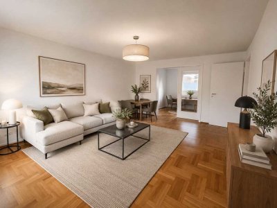 Erstbezug nach Sanierung – Stilvolle 4-Zimmer-Wohnung mit Balkon & Schwarzwaldblick in Baden-Baden