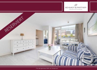 RESERVIERT! Top geschnittene 1,5 - Zimmer Wohnung in 1. Reihe zur Ostsee!