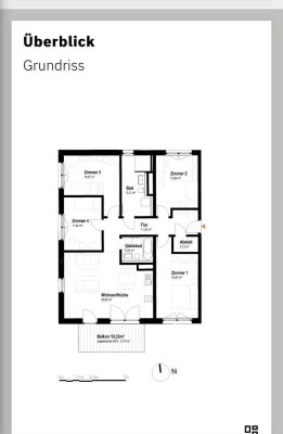 Neubau: stilvolle 5-Zimmer-Wohnung mit Balkon in Falkensee