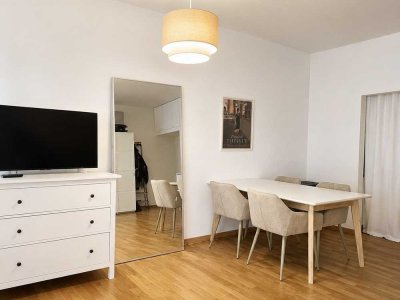 Voll möblierte Wohnung in Bestlage am Herzogspark – ab 15.09. bezugsfrei