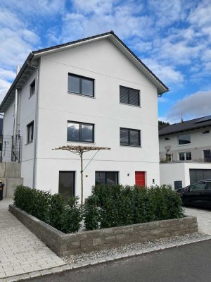 Neubau in Gailingen Bestlage - günstig aber angemessen wohnen - EG-Terrasse-Stellplatz-mod. möbliert