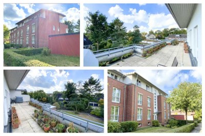 Exklusives Penthouse mit großer Dachterrasse und Blick ins Naturschutzgebiet