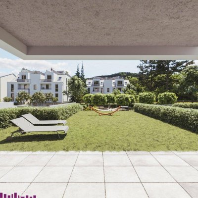 Eigentumswohnungen mit Garten + Terrassen mit Fernblick in Nähe Maurer Wald PROVISIONSFREI