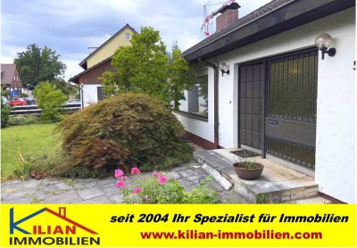 KILIAN IMMOBILIEN! BUNGALOW / EFH MIT 194 M² WFL IN GROßSCHWARZENLOHE / WENDELSTEIN!  UG AUSGEBAUT!