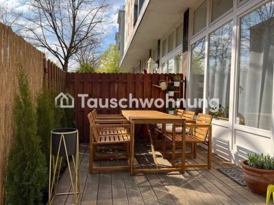 Tauschwohnung: Biete 4-Zimmer-Wohnung, EG, Terrasse undLoggia: Suche Ottensen