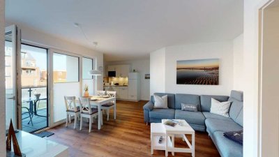Attraktive Ferienwohnung mit 2 Schlafzimmern in Strandnähe (80m)