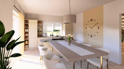 Gestalten Sie Ihr eigenes Traumhaus: Modernes Einfamilienhaus individuell planbar