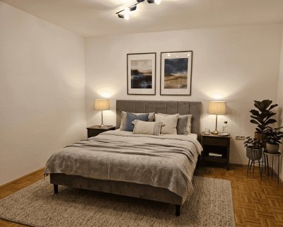 Sonnige Erdgeschosswohnung mit Garten und Stellplatz