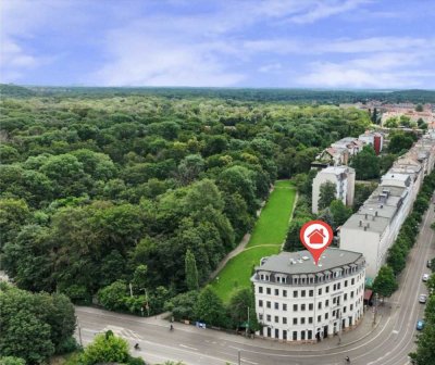 Provisionsfreie sanierte bezugsfertige 2-Z. Wohnung in Gründerzeitobjekt mit direktem Parkzugang