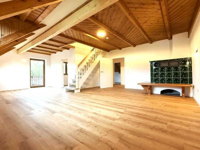 Exklusive 162 m² Maisonette-Wohnung mit Balkon in Fahrenzhausen