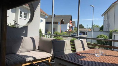 Freundliche 4-Raum-EG-Wohnung mit EBK und Balkon in Lorsch