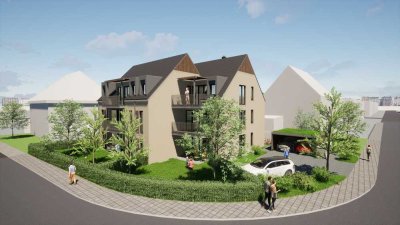 Modernes Wohnen in Nürnberg-Tiegarten: Neubau 6 Familienhaus mit KFW40 Fördermöglichkeit