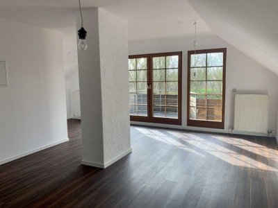 Schöne vollständig renovierte 2-Zimmer-Wohnung mit  großer, überdachter Loggia in Gross-Gerau