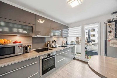 Moderne 4-Zimmer-Wohnung mit 2 Balkonen am Dietenbachpark