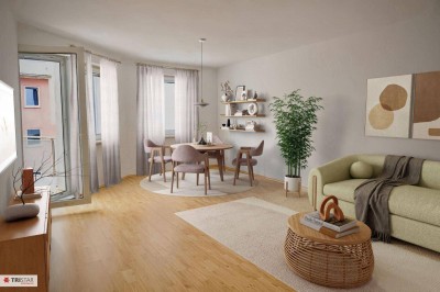 2 Zimmer Hit I großzügiger Terrasse I Inklusive Parkplatz