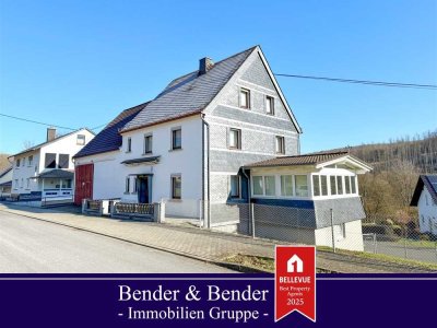 Gepflegtes & geräumtes Einfamilienhaus mit Scheune in Limbach (WW)!