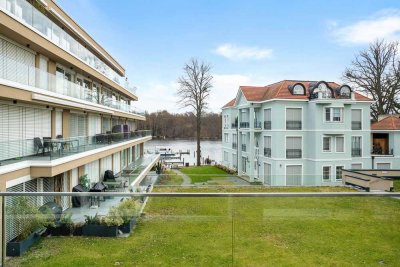Luxus mit Seeblick – Barrierefreie Designerwohnung mit Terrasse, Spa & optionalem Bootsliegeplatz