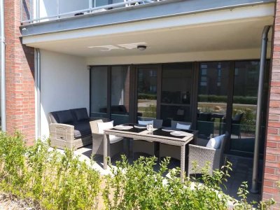 2-Zimmer-EG-Wohnung mit Schleiblick - möbliert