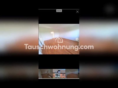 Tauschwohnung: Große 3 Zimmer + Garten + Garage Saga Wohnung
