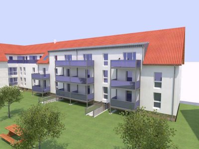 2 Zimmer mit Balkon (WBS EOF 3)