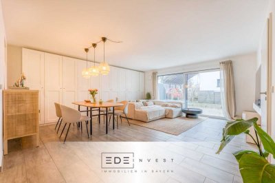 Moderne 3-Zimmer-Gartenwohnung mit Südterrasse in Augsburg-Hochzoll