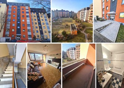 Helle 3-Raum-ETW mit EBK, Balkon, schwellenfreier Lift, Keller u.v.m.