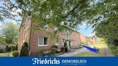 Westufer am Zw'ahner Meer: Solide 4-Zimmer-EG-Wohnung mit südwestlicher Terrasse in Bad Zwischenahn