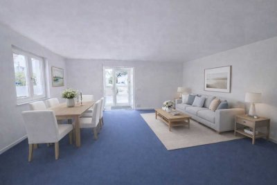Geräumige 4-Zimmer-Erdgeschosswohnung, ideal für barrierefreies Wohnen.