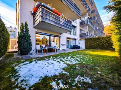 Barrierefreie 3-Zimmer-Garten-Wohnung in Niedrigenergiebauweise samt oprtionalen TG-Platz in der Höttinger Au!